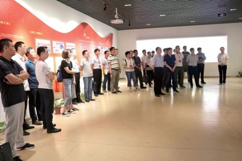 中国烟草总公司合肥设计院党组来ROYAL皇家88交流党建工作